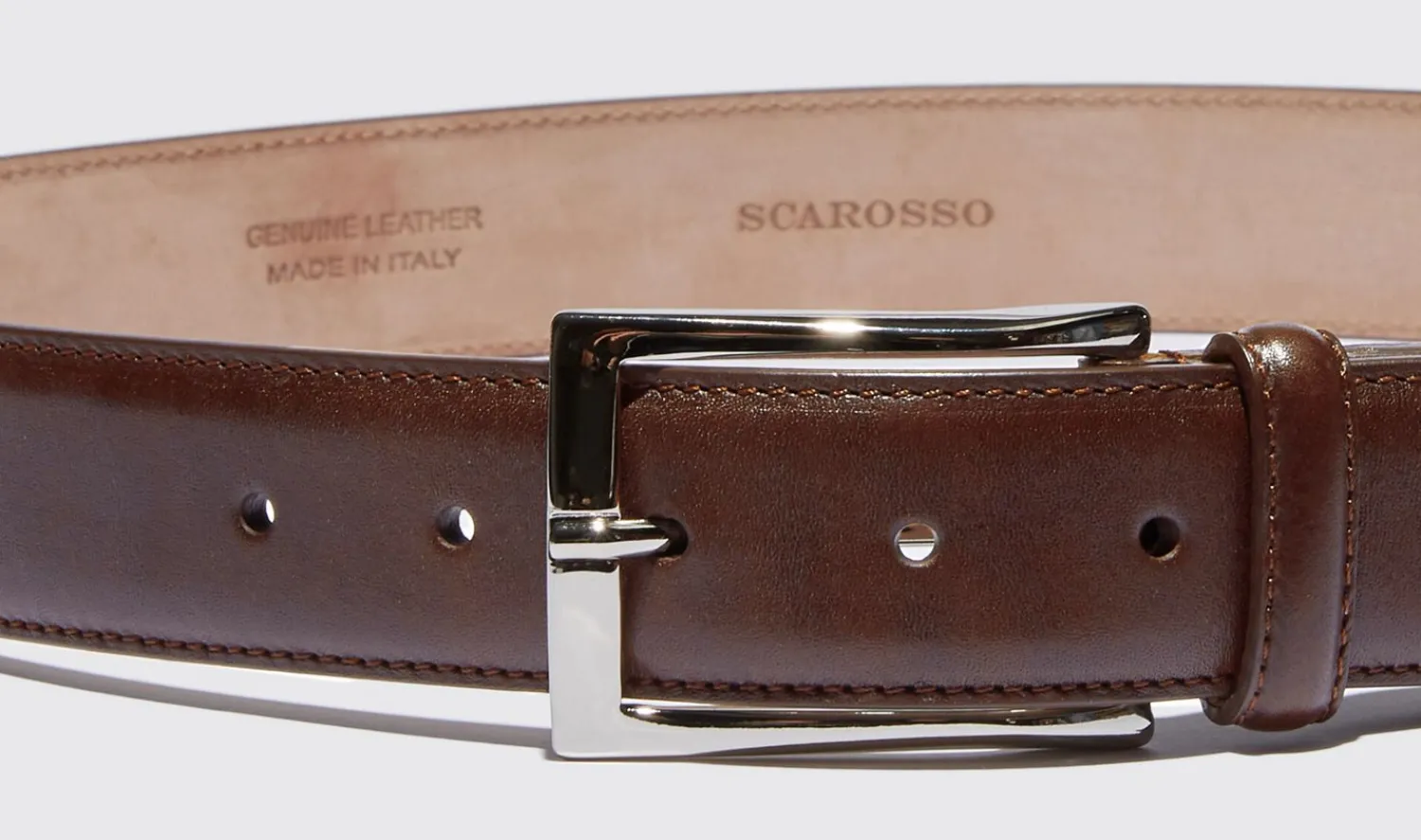 Flash Sale Scarosso Cintura Marrone Classica Brown Calf
