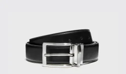 Flash Sale Scarosso Cintura Reversibile Mista Nera/Marrone Black Calf
