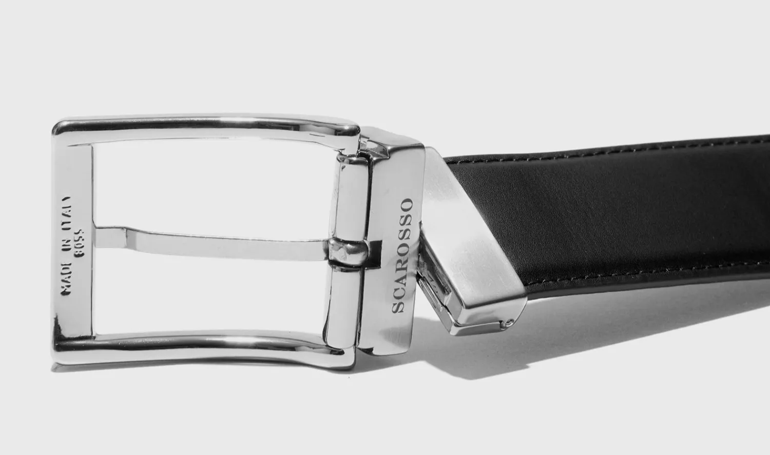 Flash Sale Scarosso Cintura Reversibile Mista Nera/Marrone Black Calf