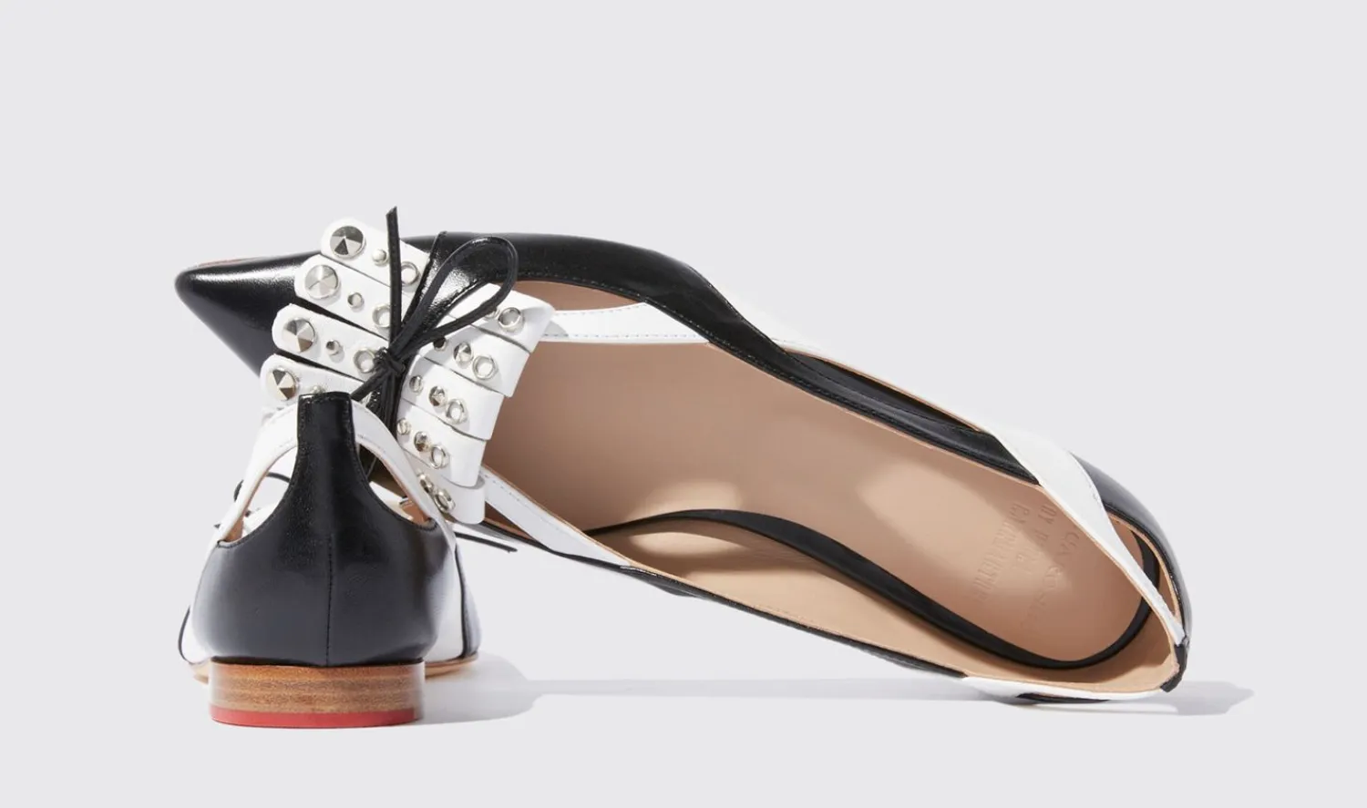Store Scarosso Classic Black And White - Calf