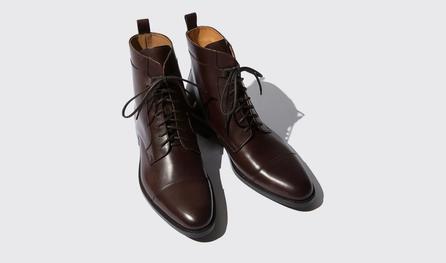 Best Scarosso Dante Moro Dark Brown Calf