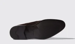 Cheap Scarosso Dante Moro Scamosciato Dark Brown Suede