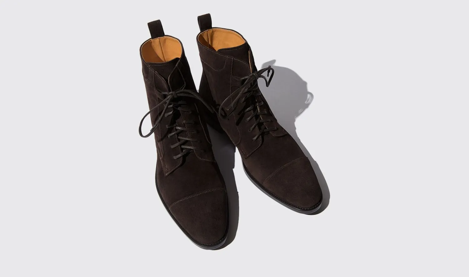 Cheap Scarosso Dante Moro Scamosciato Dark Brown Suede