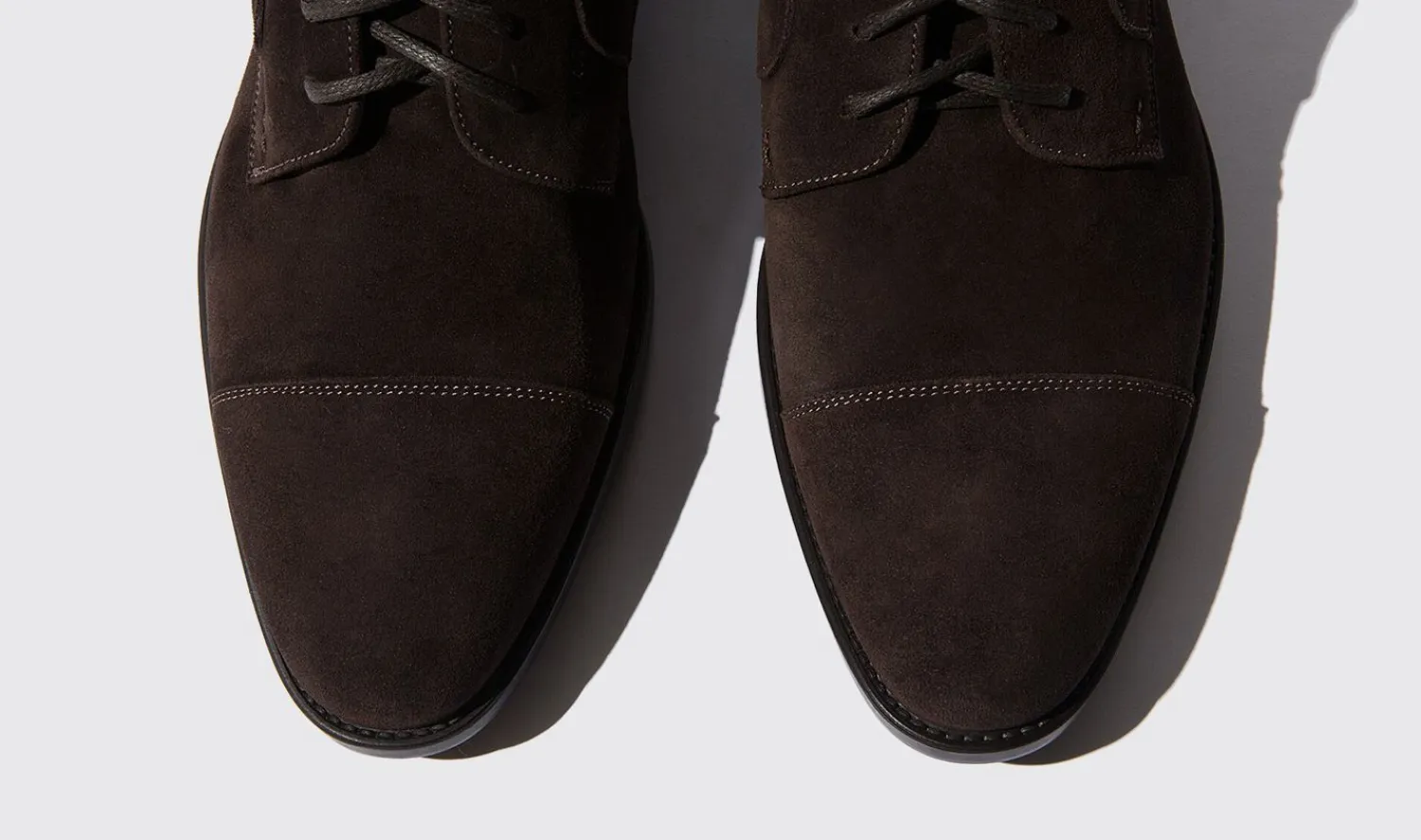 Cheap Scarosso Dante Moro Scamosciato Dark Brown Suede