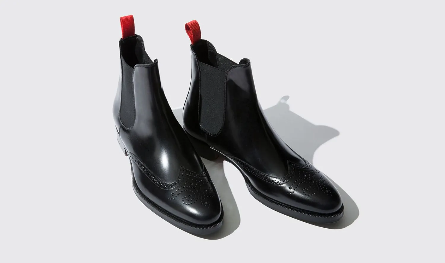 Shop Scarosso Dario Nero Black Calf
