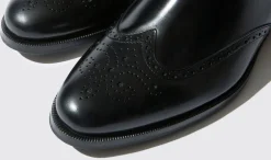 Shop Scarosso Dario Nero Black Calf
