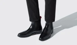 Shop Scarosso Dario Nero Black Calf