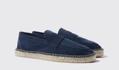 Flash Sale Scarosso Diego Blue Suede Blue - Suede