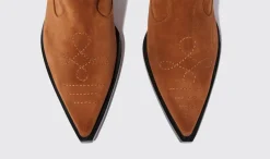 Outlet Scarosso Dolly Tan Suede Tan - Suede