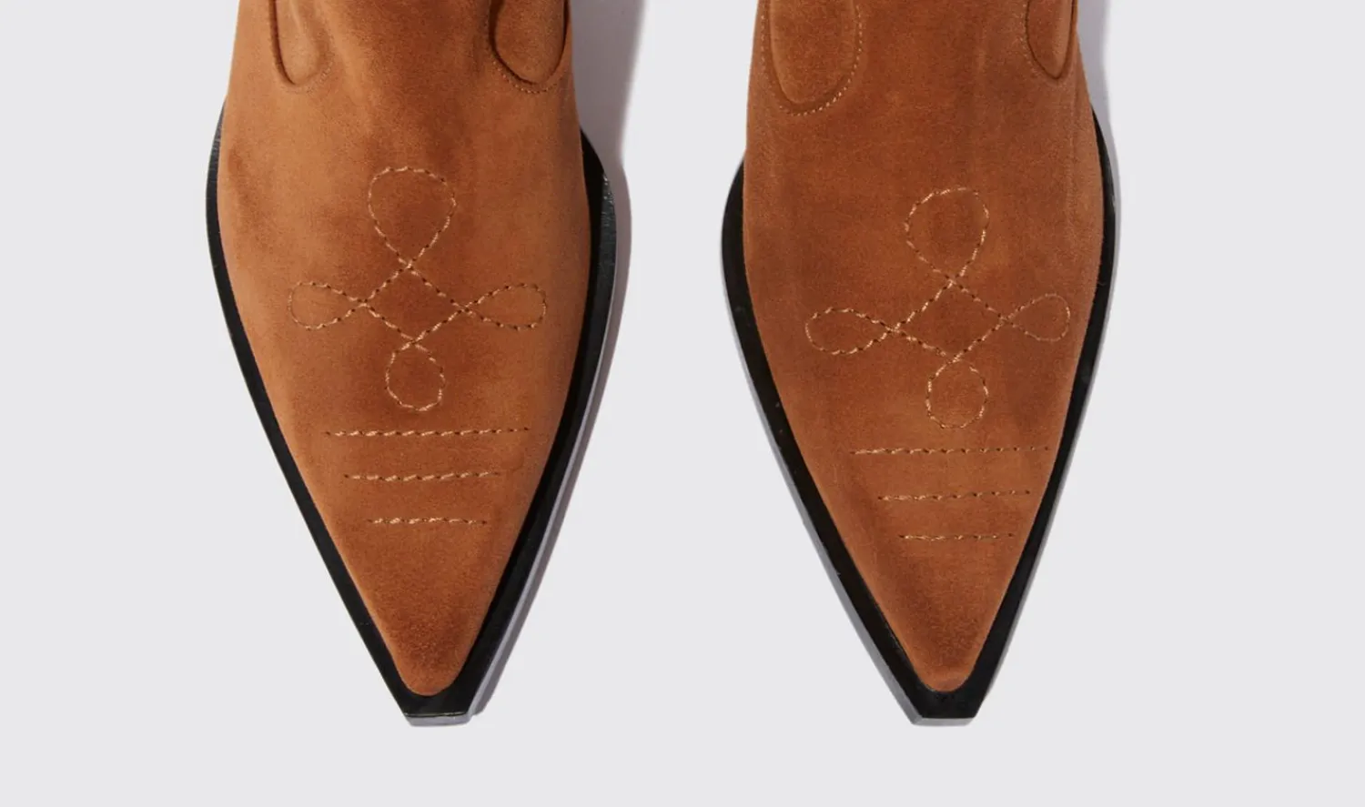 Outlet Scarosso Dolly Tan Suede Tan - Suede