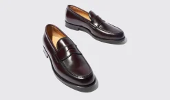 Store Scarosso Edward Burgundy Burgundy - Calf