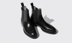 Shop Scarosso Elena Black - Calf