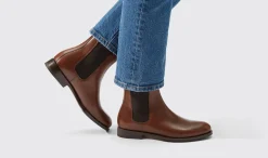 Hot Scarosso Elena Castagno Light Brown - Calf