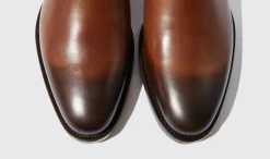 Online Scarosso Enzo Castagno Chestnut Calf