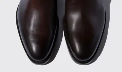Outlet Scarosso Enzo Ebano Dark Brown Calf