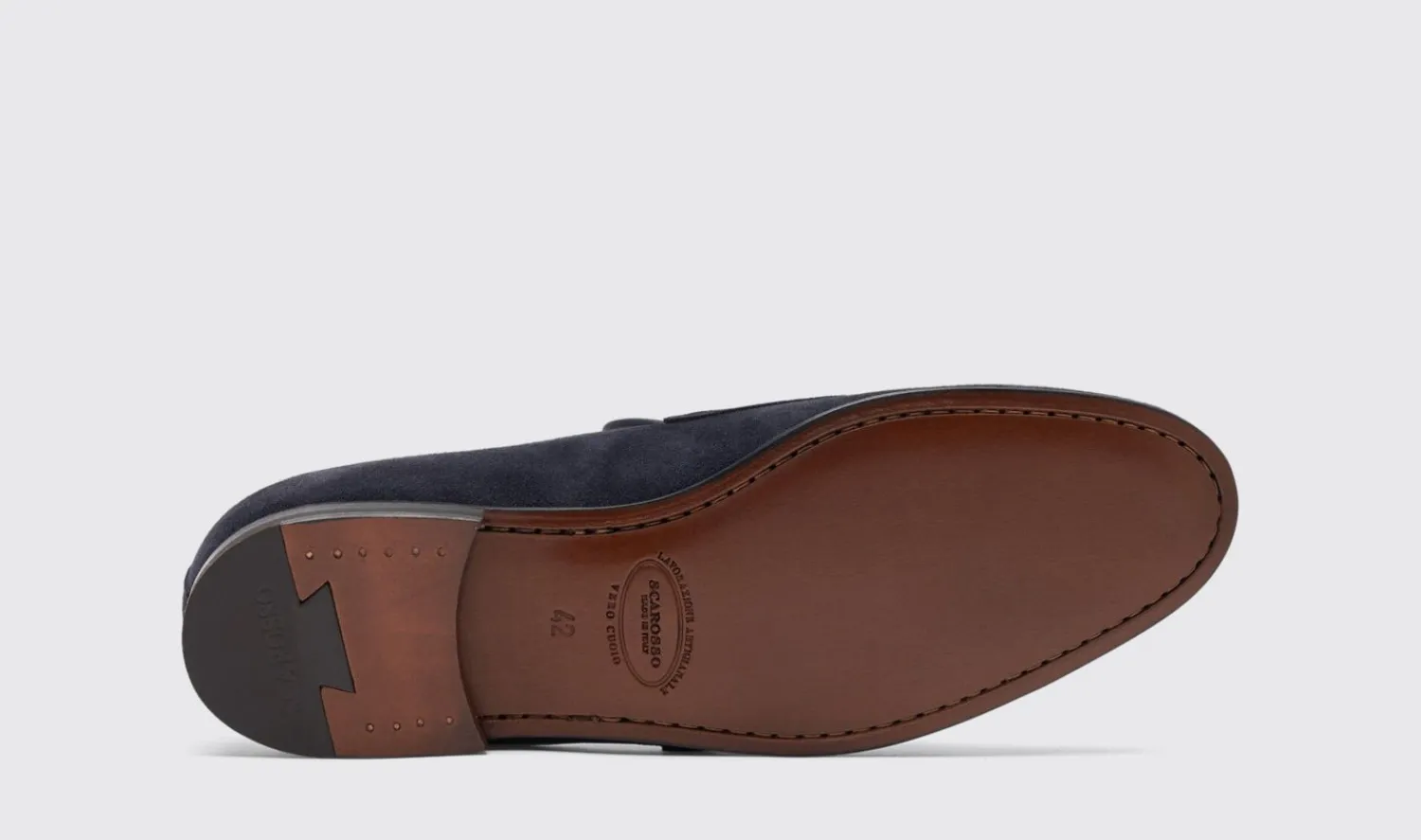 Hot Scarosso Ernesto Blue Suede Blue - Suede