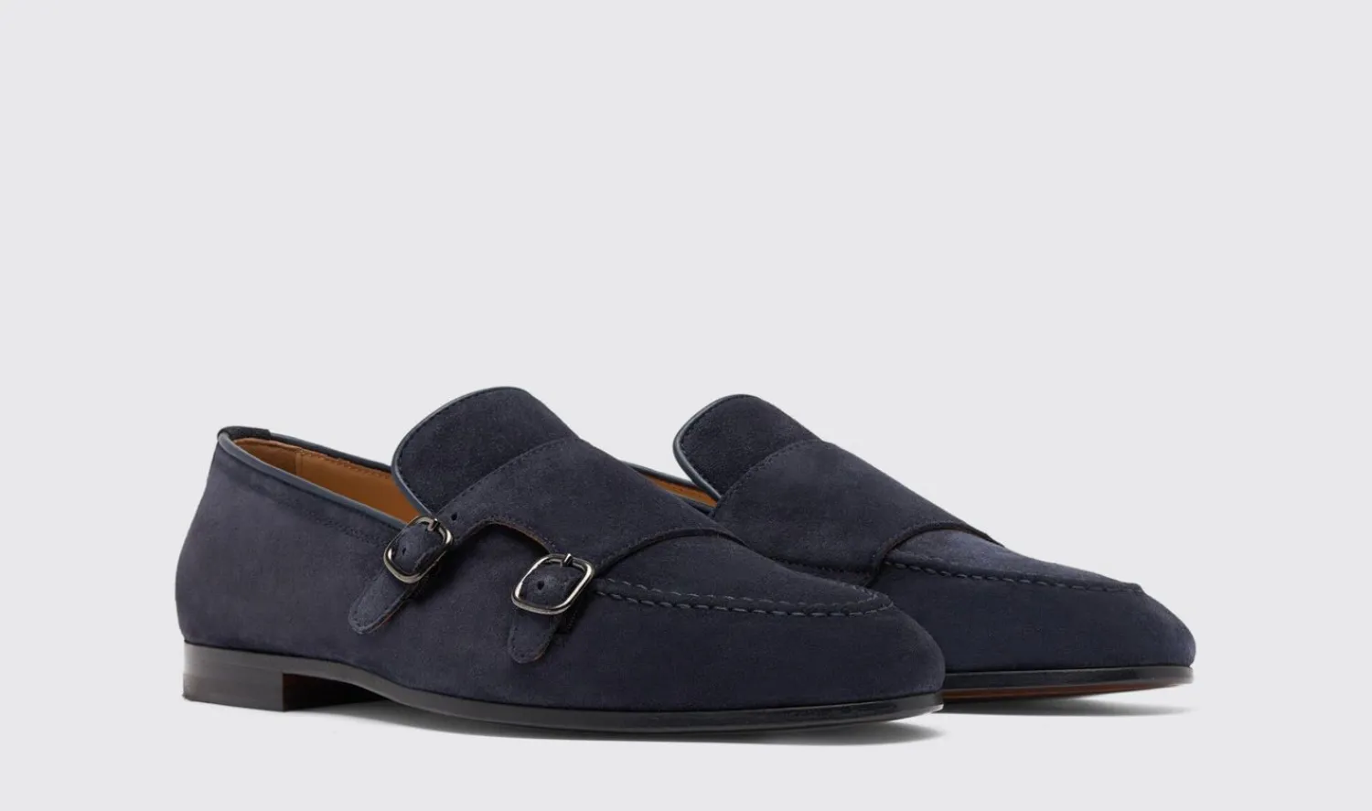 Hot Scarosso Ernesto Blue Suede Blue - Suede