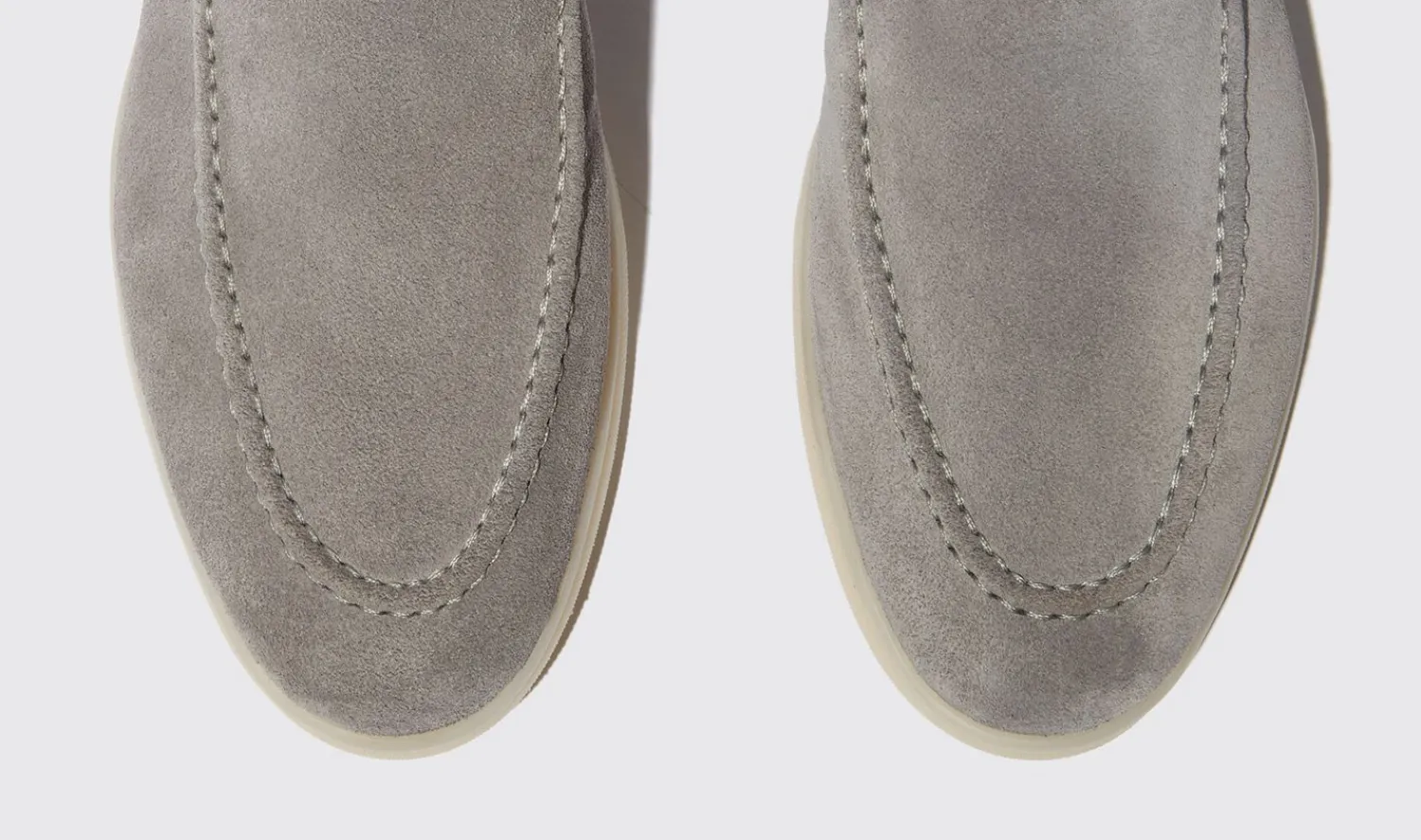 Clearance Scarosso Eugenia Grigia Scamosciata Grey - Suede Leather