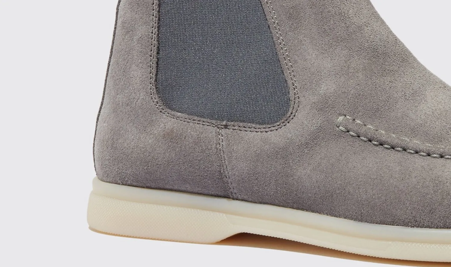 Clearance Scarosso Eugenia Grigia Scamosciata Grey - Suede Leather
