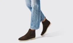 Online Scarosso Eugenia Moro Scamosciata Brown - Suede Leather