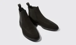 Fashion Scarosso Eugenio Nero Scamosciato Black - Suede