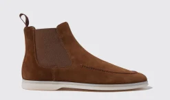 Discount Scarosso Eugenio Tabacco Scamosciato Tobacco - Suede
