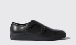 Shop Scarosso Fabio Nero Intenso Black Black - Calf