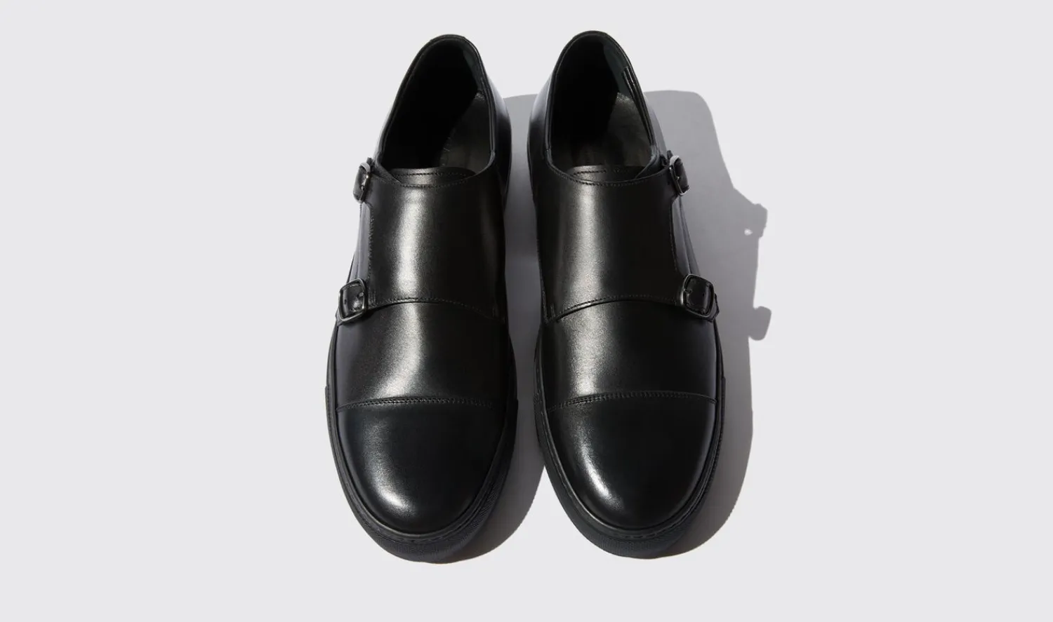 Shop Scarosso Fabio Nero Intenso Black Black - Calf