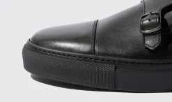Shop Scarosso Fabio Nero Intenso Black Black - Calf