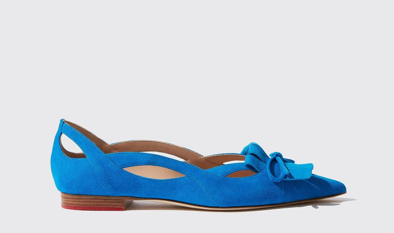 Online Scarosso Forget-Me-Not Light Blue - Suede