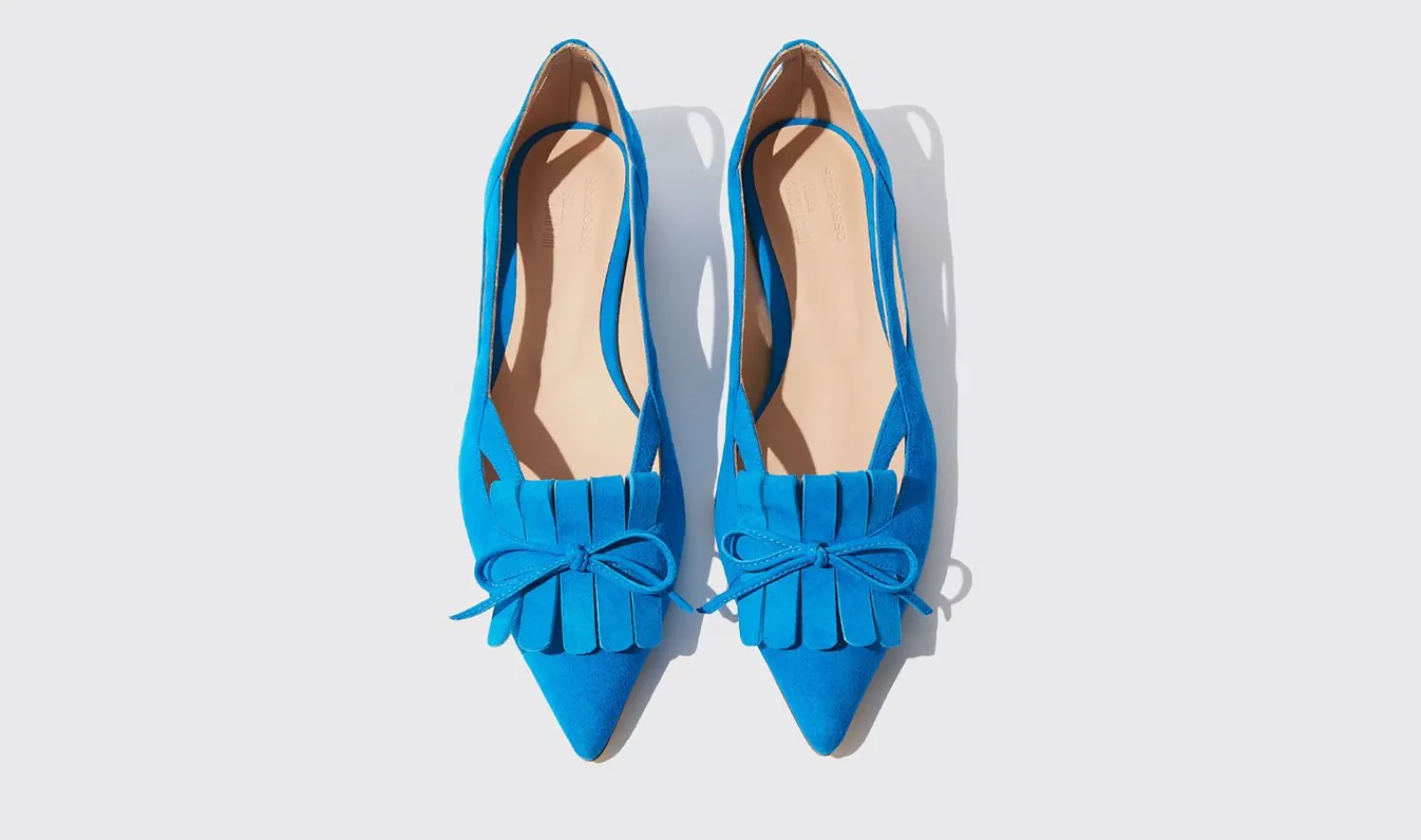 Online Scarosso Forget-Me-Not Light Blue - Suede