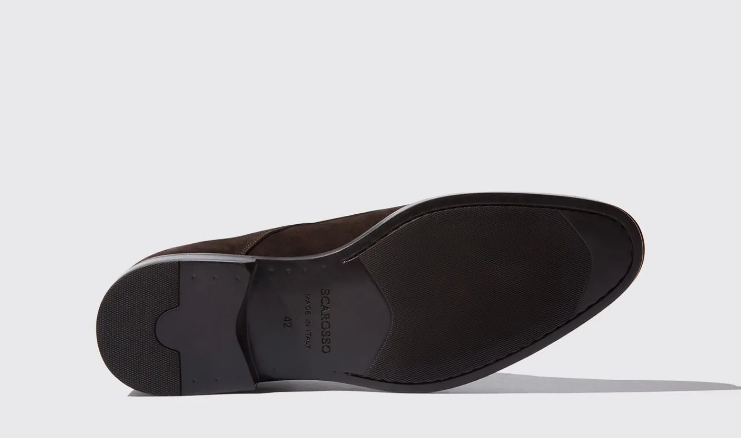 Shop Scarosso Francesco Moro Scamosciato Dark Brown Suede