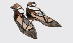 Clearance Scarosso Gae Nera Pizzo Black - Lace