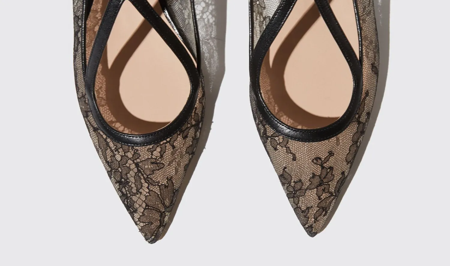 Clearance Scarosso Gae Nera Pizzo Black - Lace