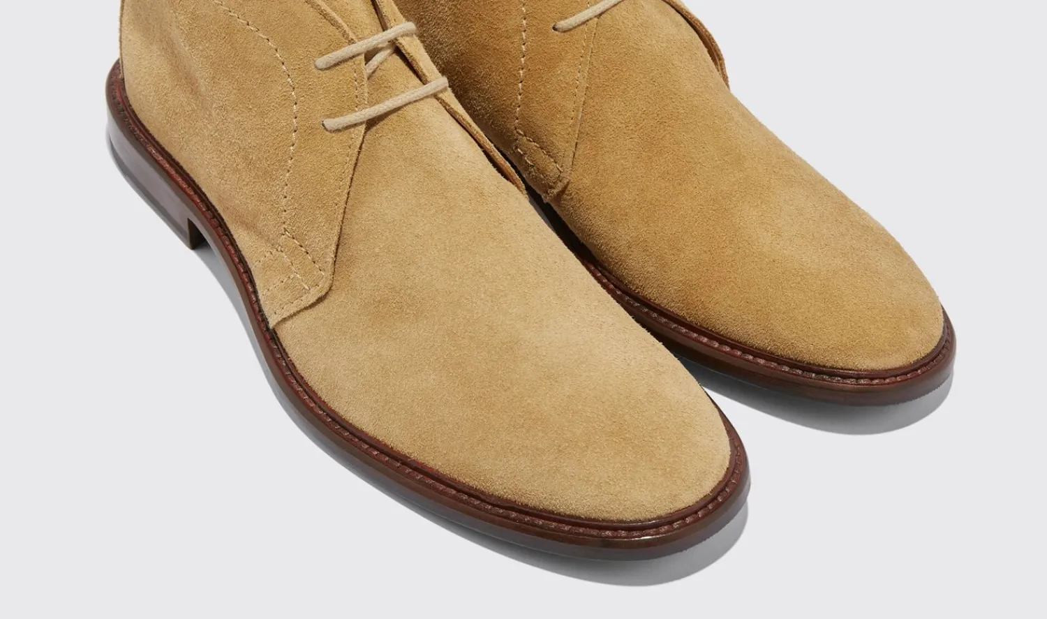 Hot Scarosso Gary Beige Suede Beige - Suede