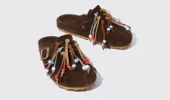 Cheap Scarosso Gea Brown Brown - Suede