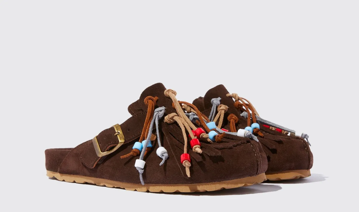Outlet Scarosso Geo Brown Brown - Suede