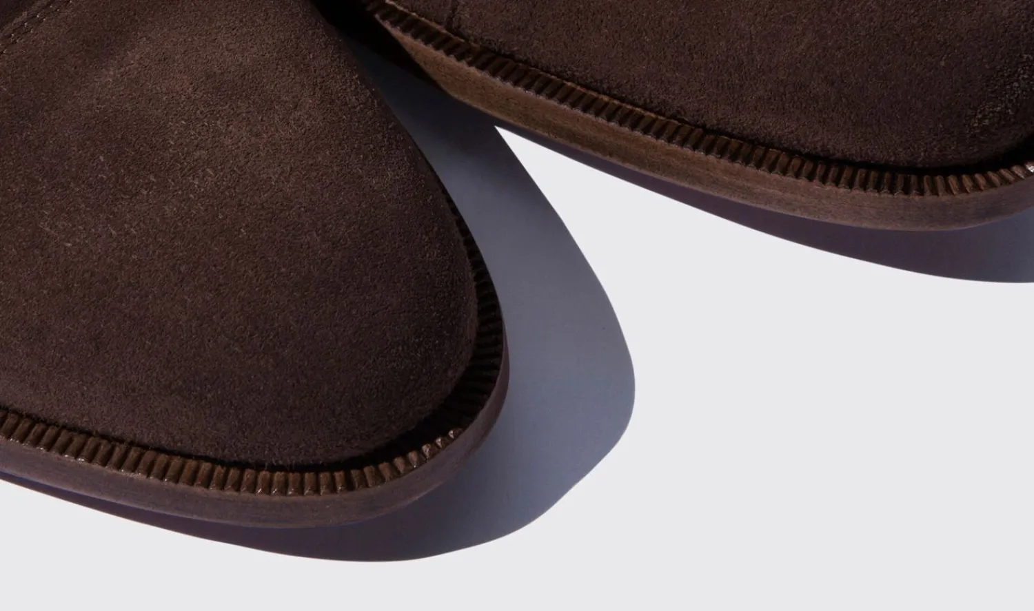 Cheap Scarosso Gervasio Ebano Scamosciato Leggero Dark Brown Suede - Light Line