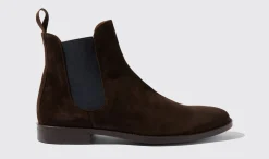 Best Scarosso Giacomo Brown Brown Suede - Jetsetter Edition