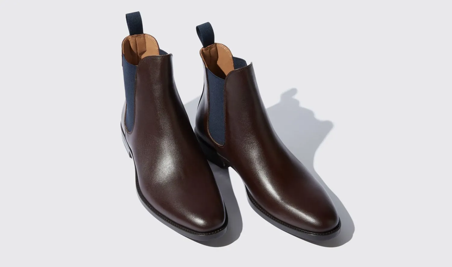 Flash Sale Scarosso Giacomo Testa Di Moro Brown Calf - Blue Stretch