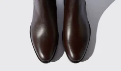 Flash Sale Scarosso Giacomo Testa Di Moro Brown Calf - Blue Stretch