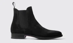 Best Scarosso Giancarlo Nero Scamosciato Black - Suede