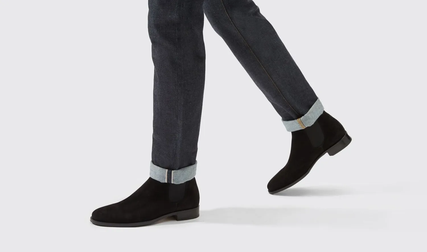 Best Scarosso Giancarlo Nero Scamosciato Black - Suede