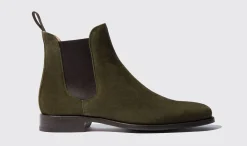 Best Sale Scarosso Giancarlo Oliva Green Suede