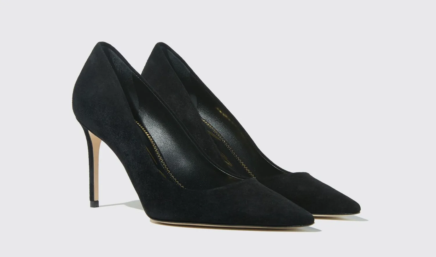 New Scarosso Gigi Black Suede Black - Suede