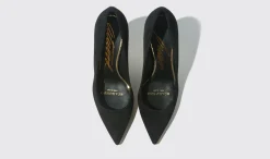 New Scarosso Gigi Black Suede Black - Suede
