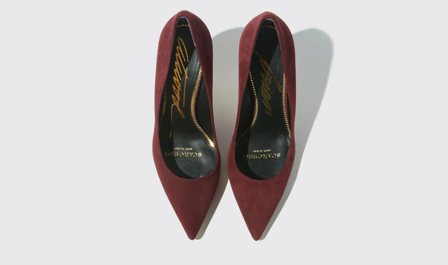 Fashion Scarosso Gigi Burgundy Suede Burgundy - Suede