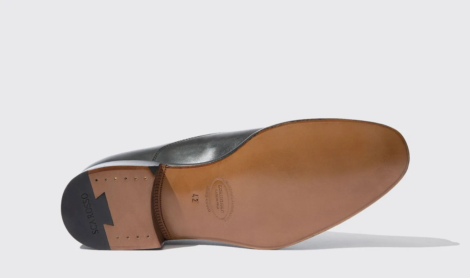 Best Sale Scarosso Giove Black Calf