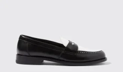 Store Scarosso Harper Black Edit Black & White - Calf