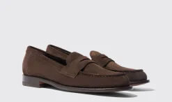 Hot Scarosso Harper Brown Suede Brown - Suede